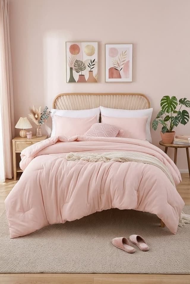 Pink Bedding Set