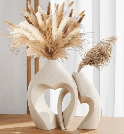 Heart Vase Set